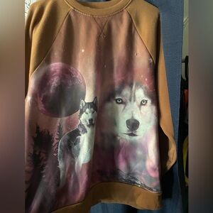 Kid wolf sweatshirt